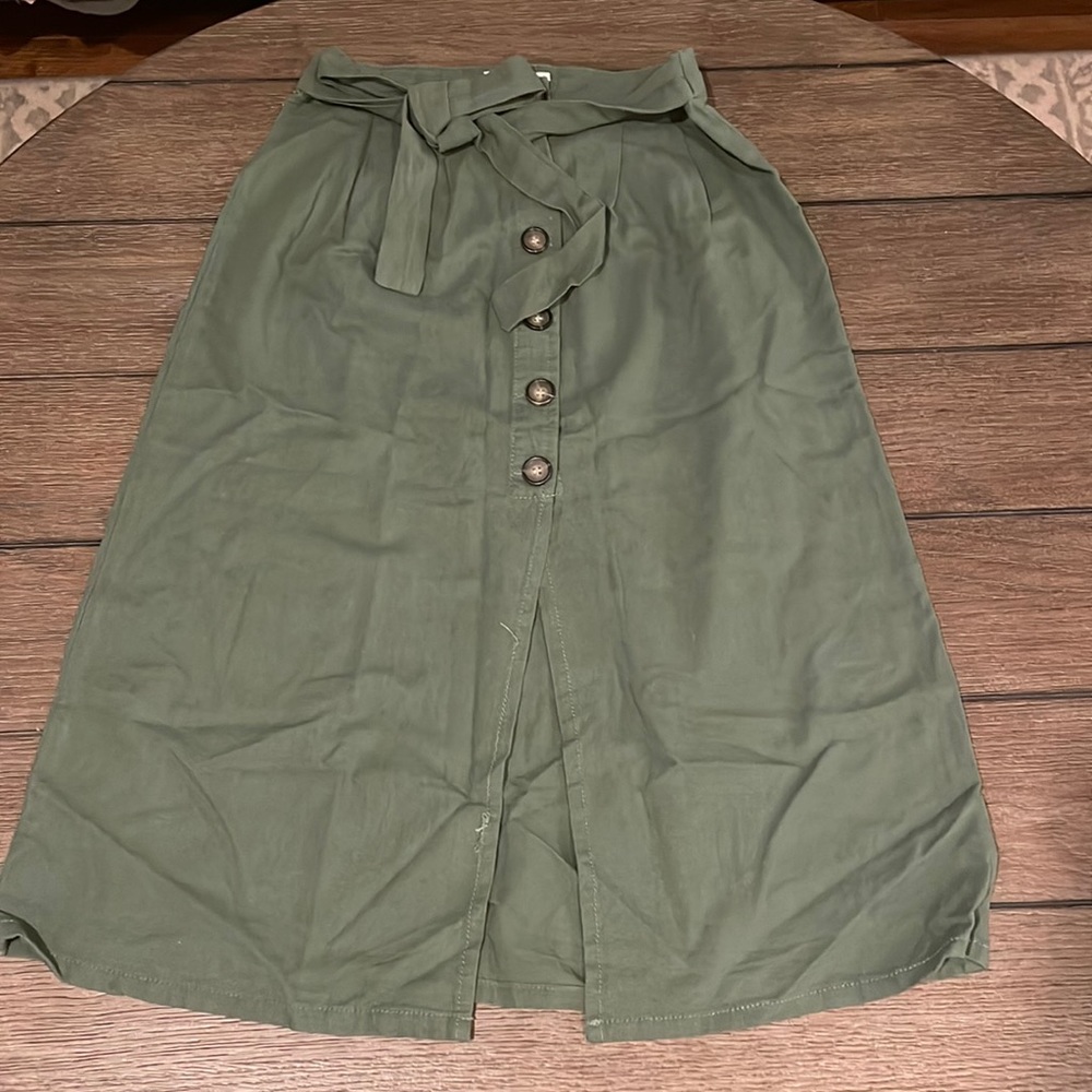 Button up skirt